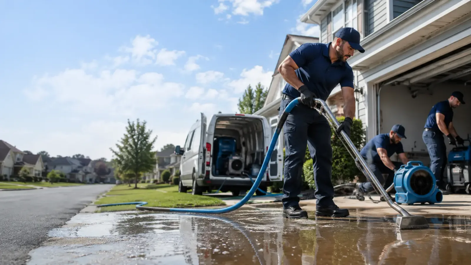 Flood Damage Restoration in Thackerville, OK